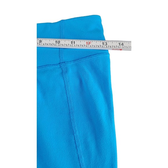 Lululemon Women's Blue Elastic Waist Athletic‎ Crop Activewear Pants Size 4 - Picture 6 of 8